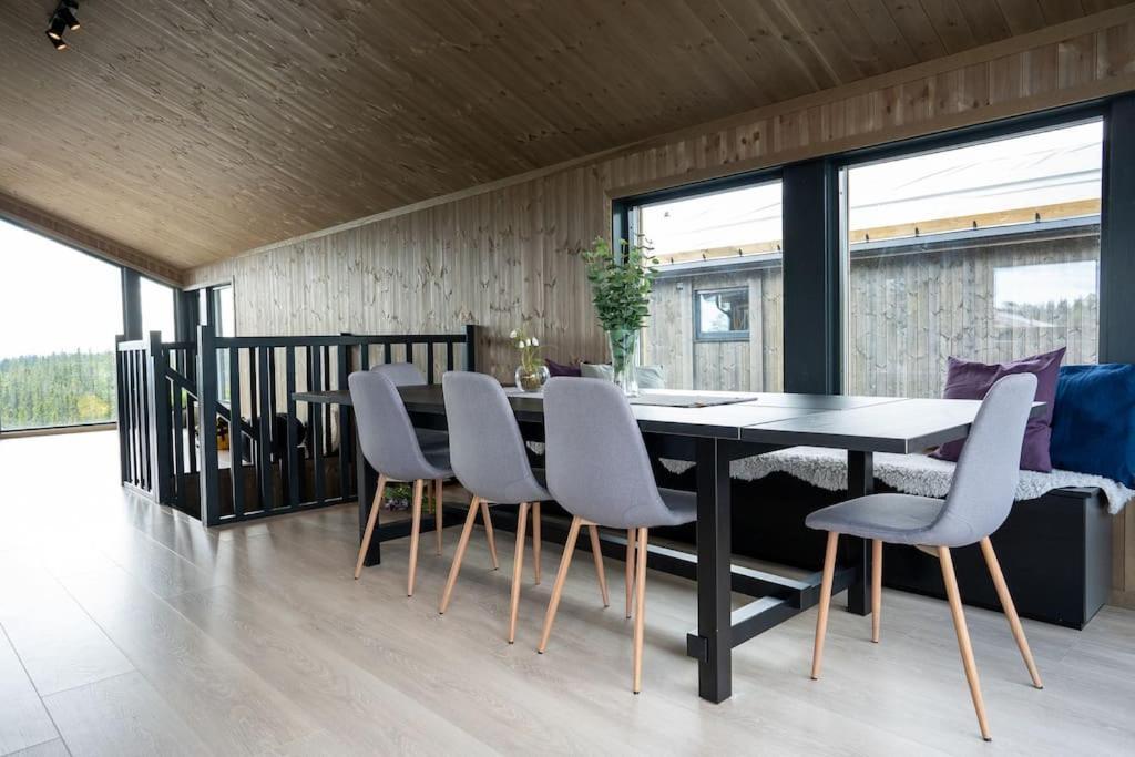 New, Modern, Cosy Hut Close To Norefjell Ski & Spa Noresund Buitenkant foto