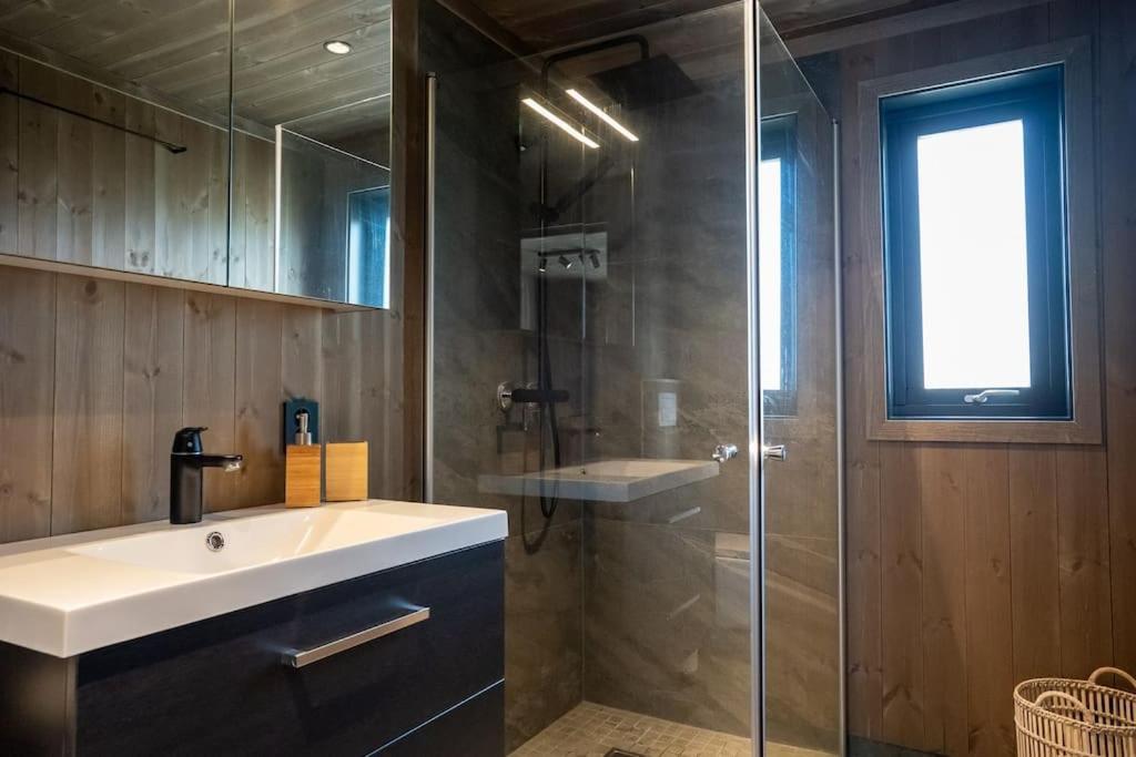 New, Modern, Cosy Hut Close To Norefjell Ski & Spa Noresund Buitenkant foto