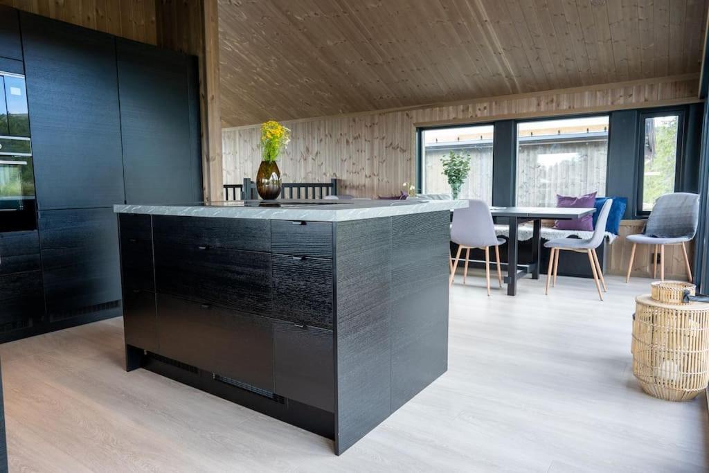 New, Modern, Cosy Hut Close To Norefjell Ski & Spa Noresund Buitenkant foto