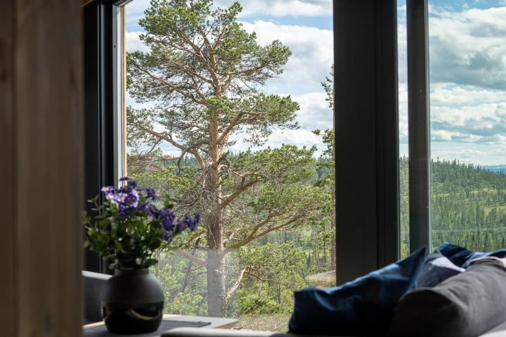 New, Modern, Cosy Hut Close To Norefjell Ski & Spa Noresund Buitenkant foto